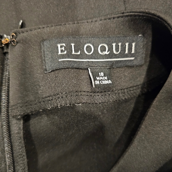 Eloquii Black Dress - Picture 2 of 3